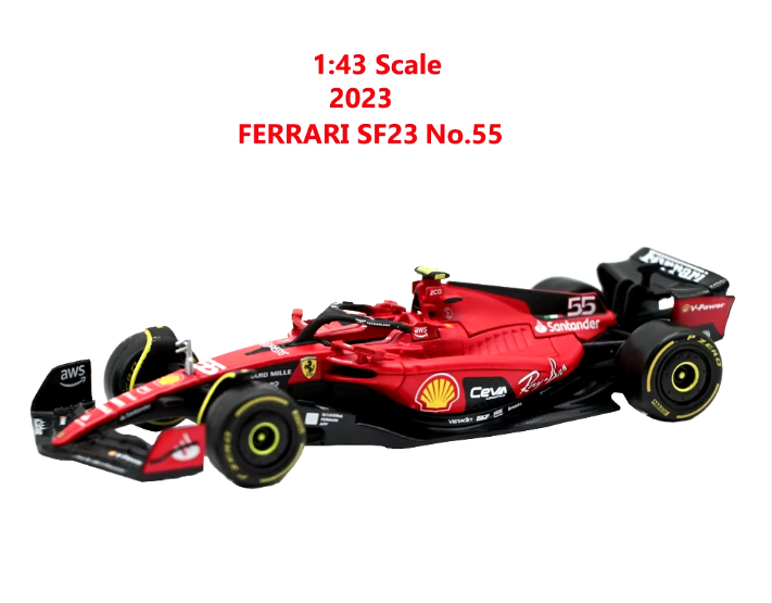 Bburago 1:43 2023 F1 Ferrari